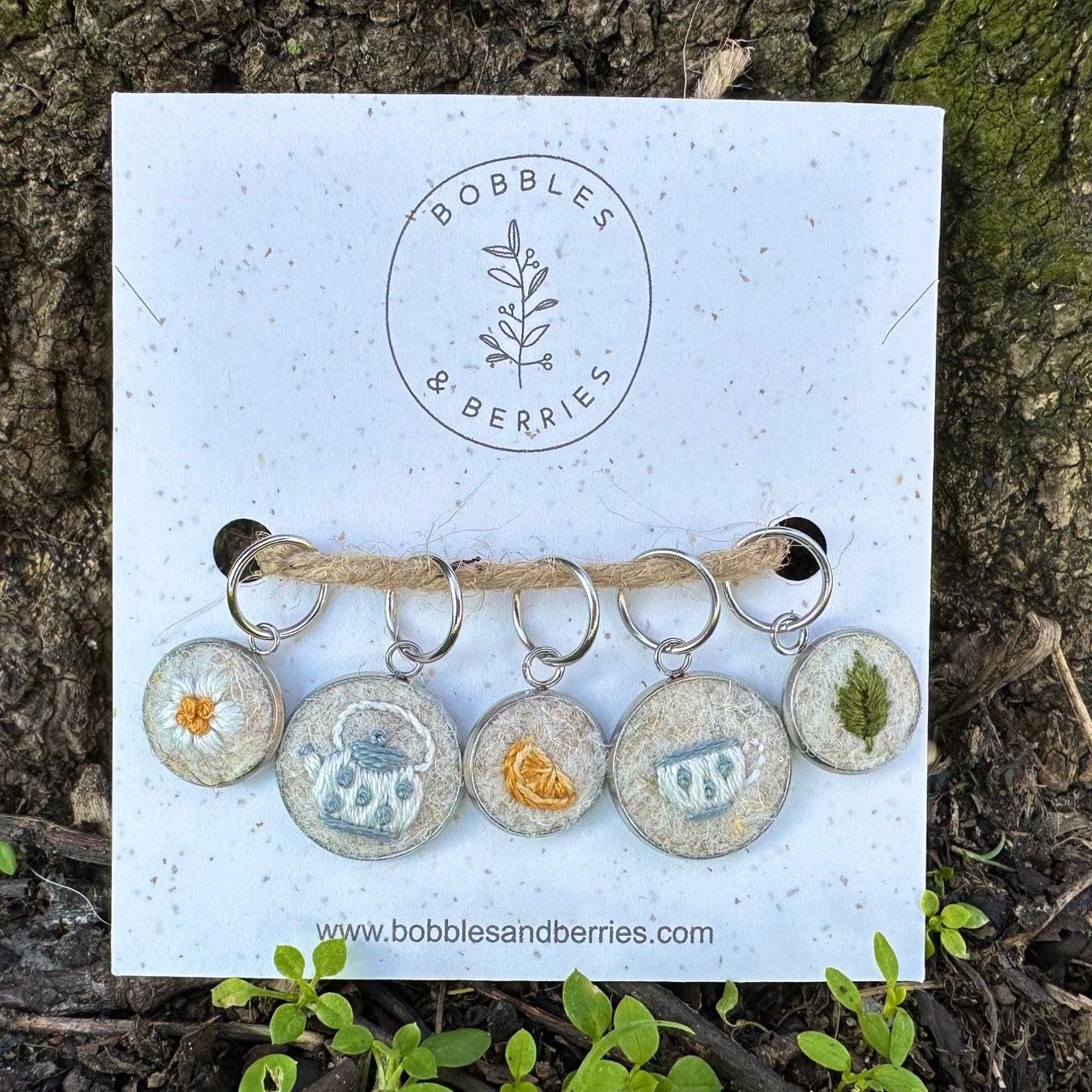Put the Kettle On - Stitch Marker Set