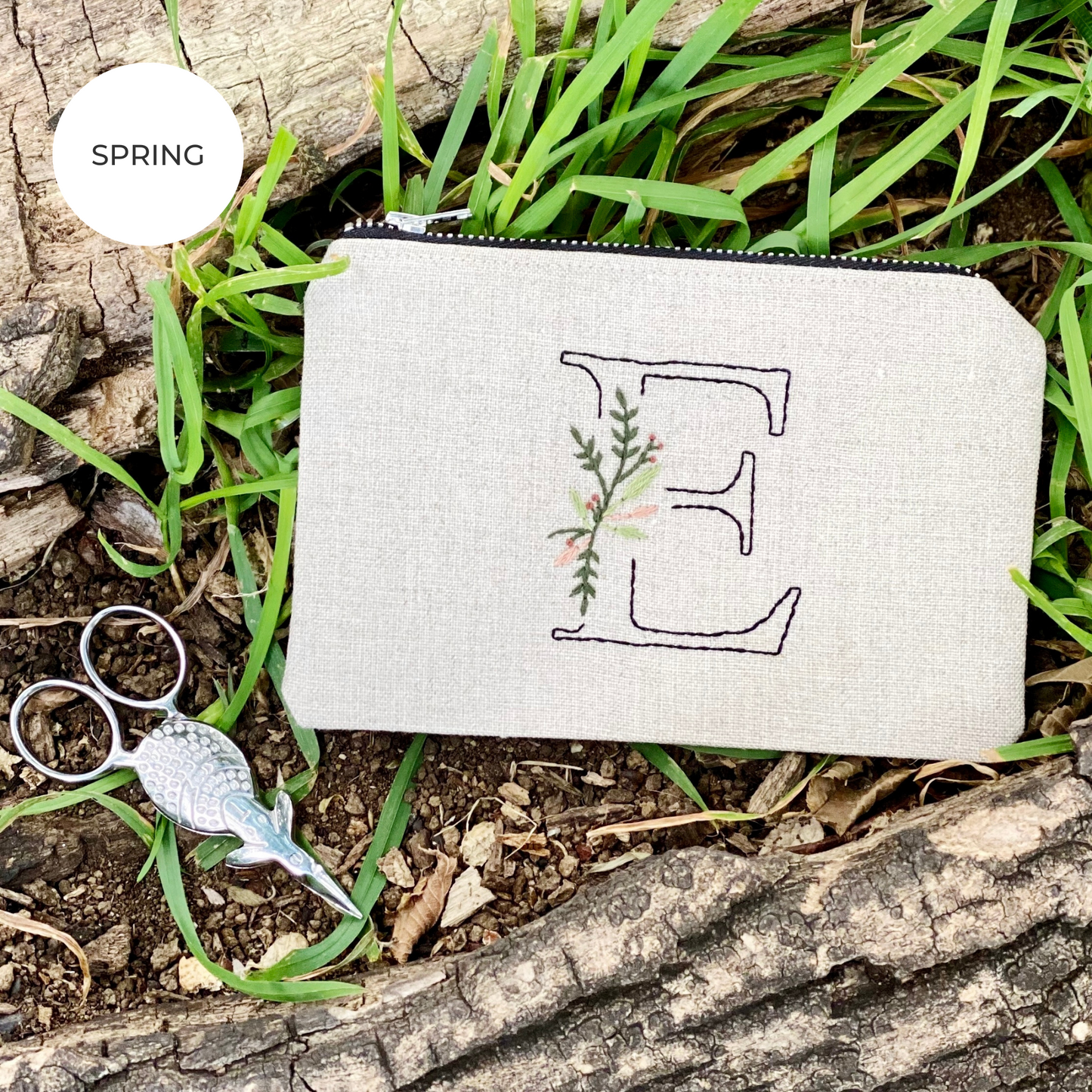 Initials Notions Pouch