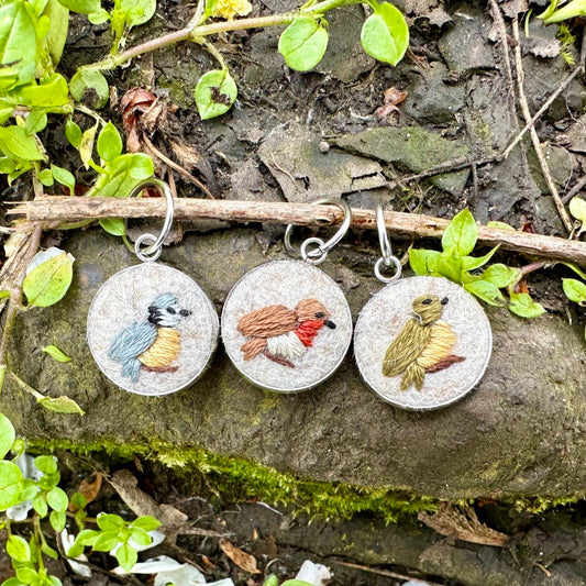 Dawn Chorus · Stitch Marker Set