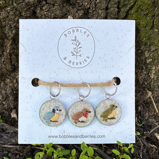 Dawn Chorus · Stitch Marker Set